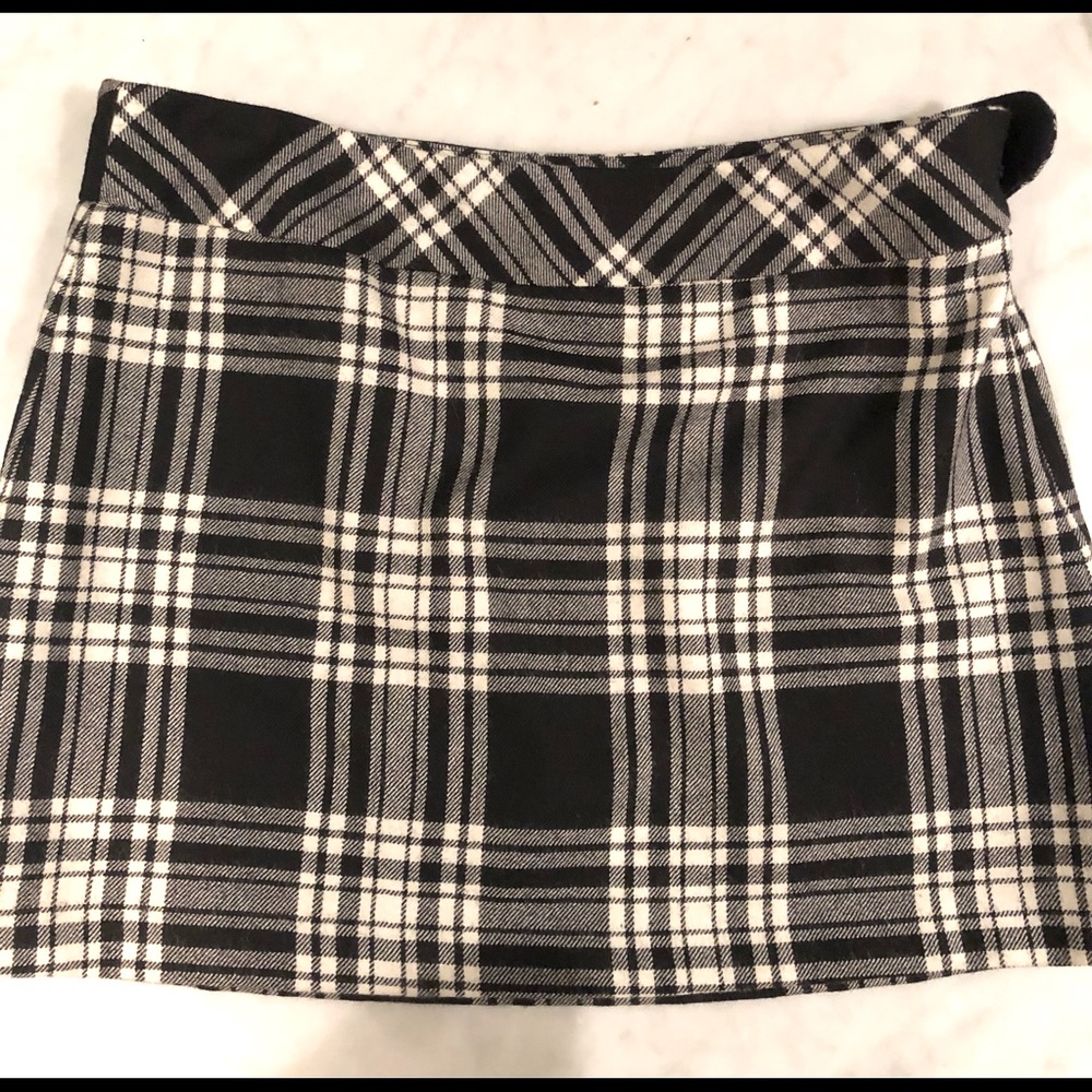 Plaid skirt